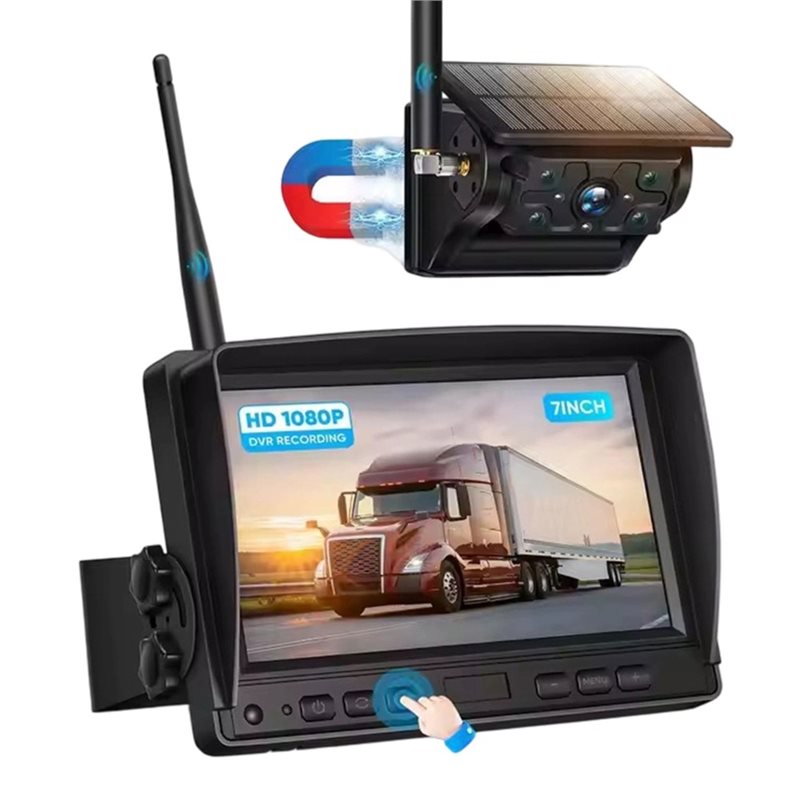Camera Solar Wireless - B44C Wireless Solar Powered Reverse Backup