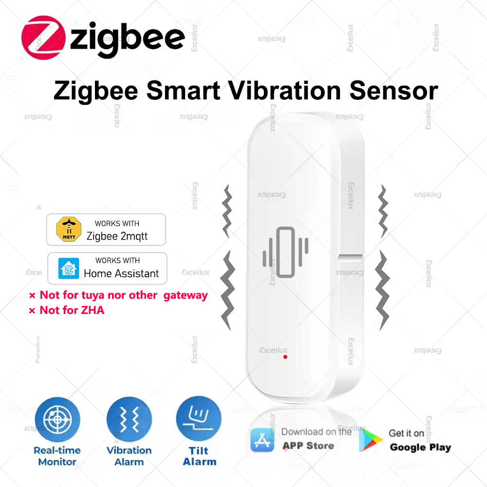 Home Security Gadgets - Zigbee Smart Vibration Sensor Home Security