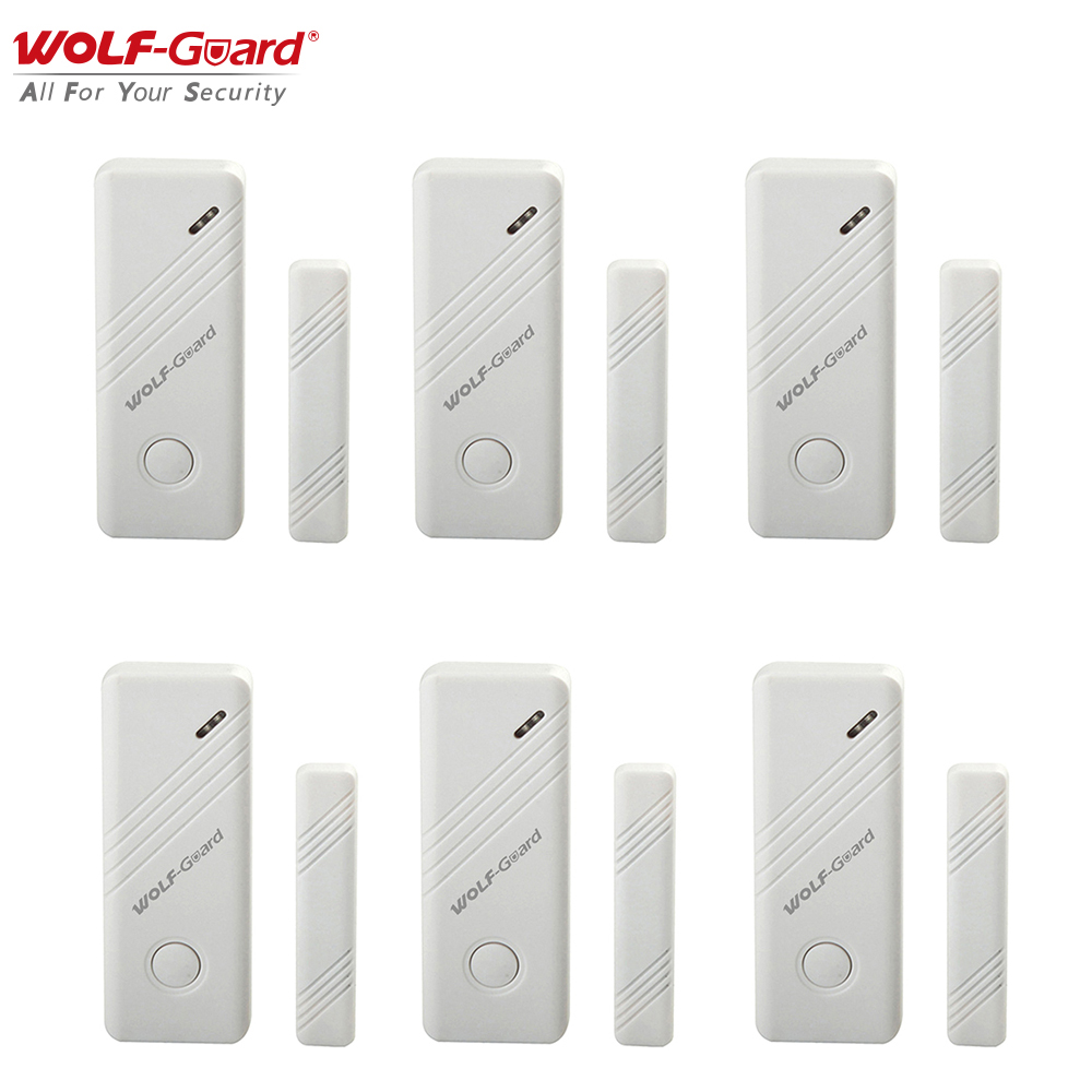 Home Security Gate - 6 x Wolf-Guard Wireless Contact Door