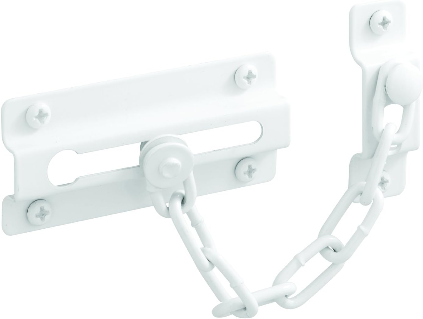 Door Chain Guard - Chain Door Guard, Stamped Steel with