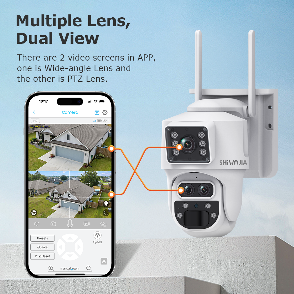SHIWOJIA 12MP 6K 15X Zoom Sola - Camera Solar Wireless recensione e prezzo