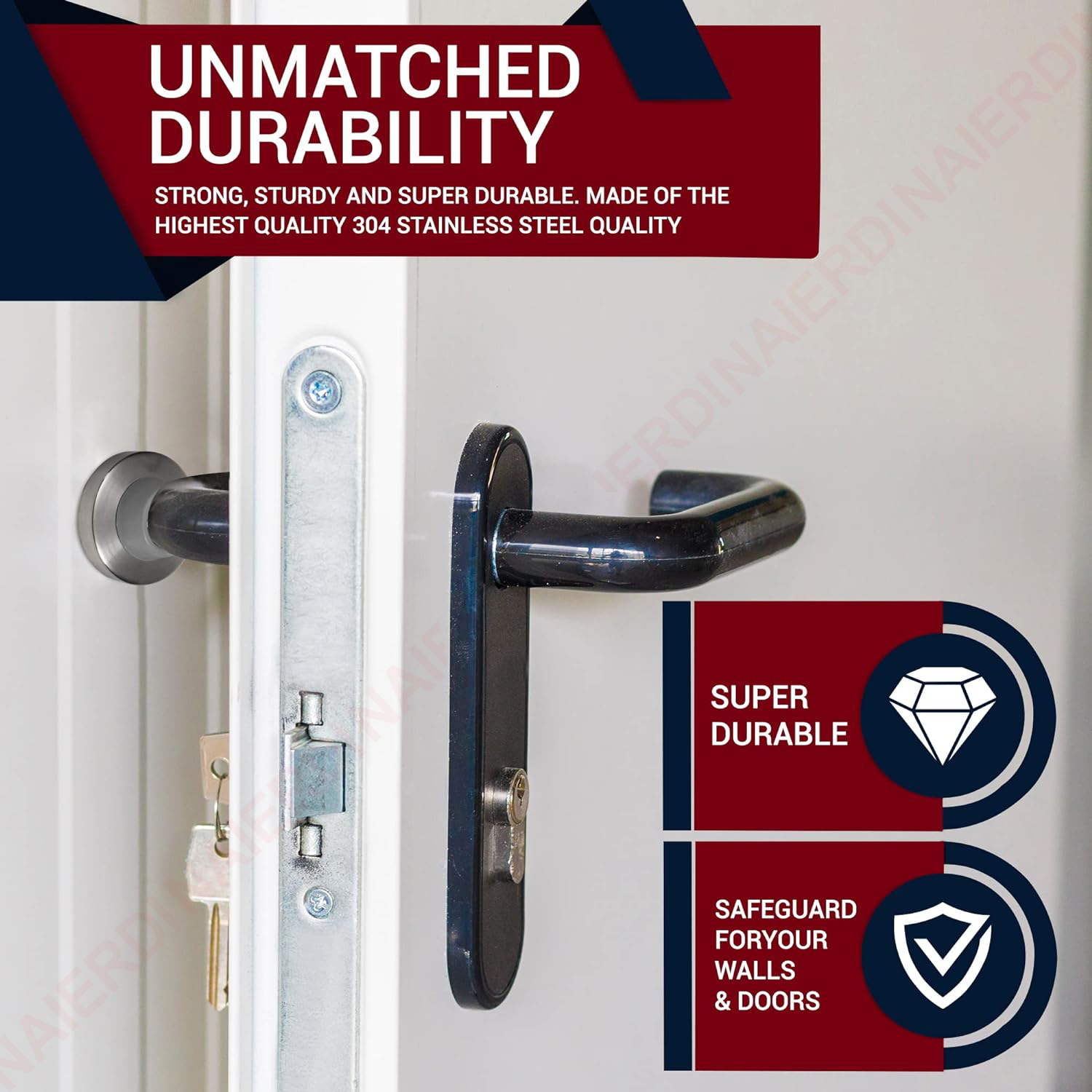 NAIERDI Rubber Door Stops Conc - Door Chain Guard recensione e prezzo