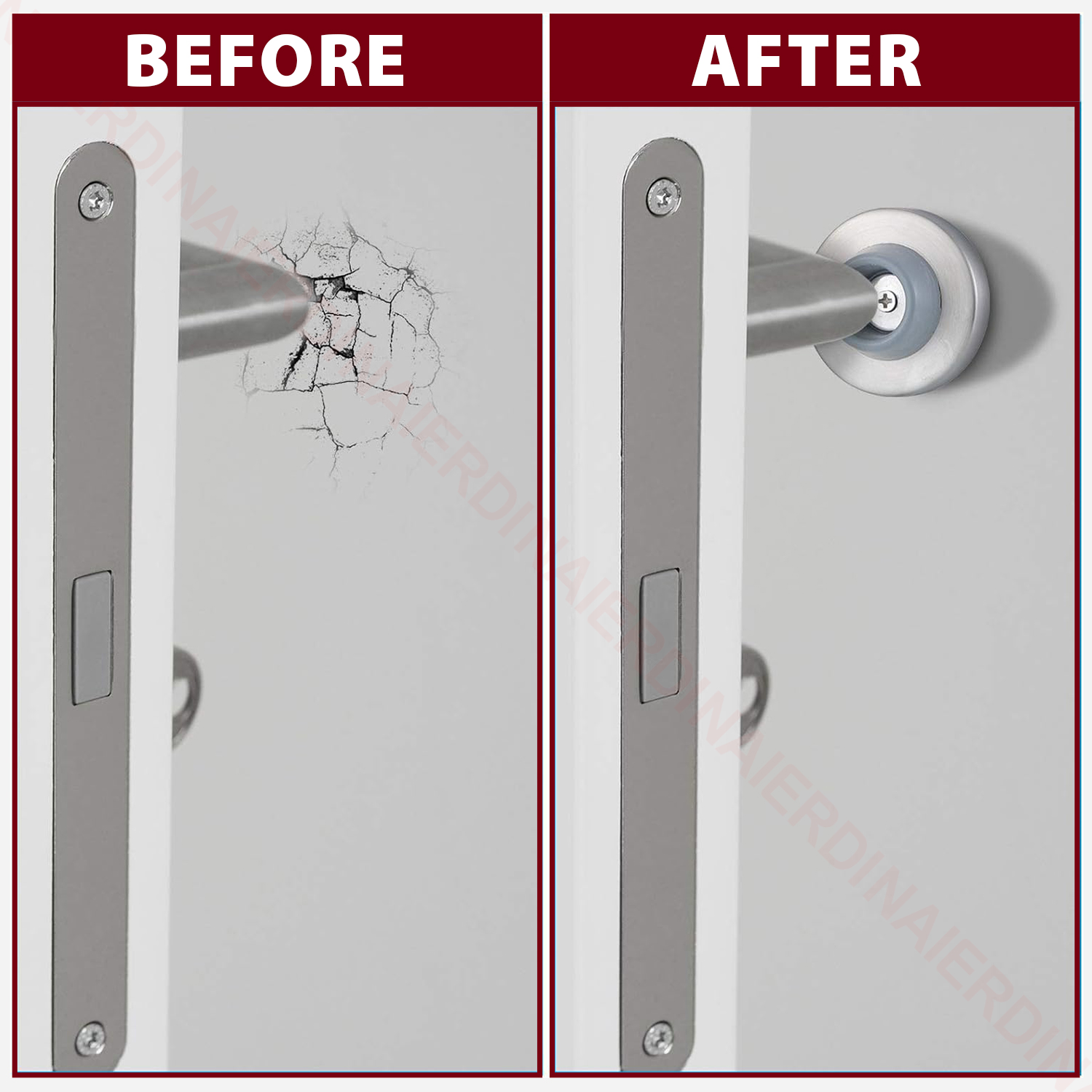 NAIERDI Rubber Door Stops Conc - Door Chain Guard recensione e prezzo