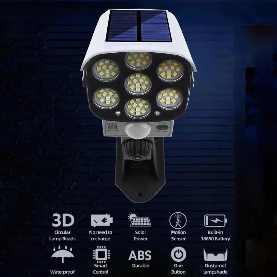 Outdoor Motion Sensor Solar Li - Camera Solar Wireless recensione e prezzo