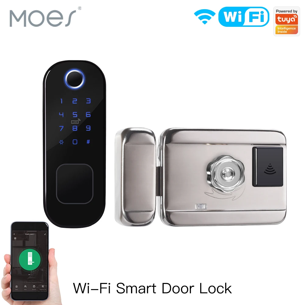MOES WiFi Tuya Smart Lock Door - Home Security Gate recensione e prezzo