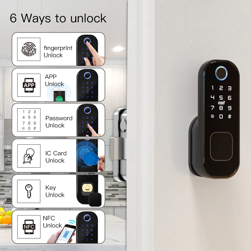 MOES WiFi Tuya Smart Lock Door - Home Security Gate recensione e prezzo