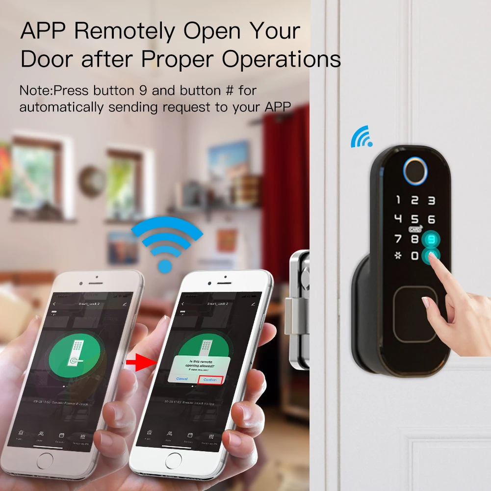 MOES WiFi Tuya Smart Lock Door - Home Security Gate recensione e prezzo