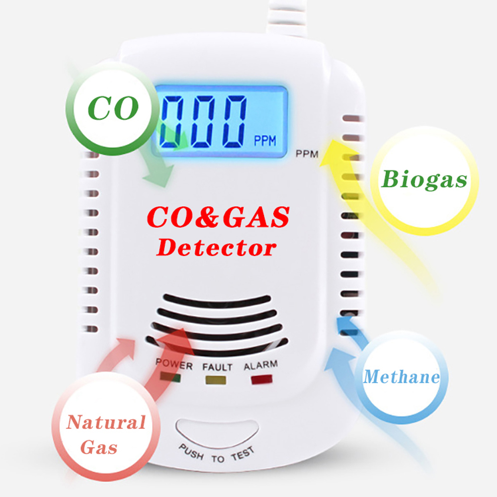2 in 1 Gas Detector, Plug-in H - Home Security Gadgets recensione e prezzo