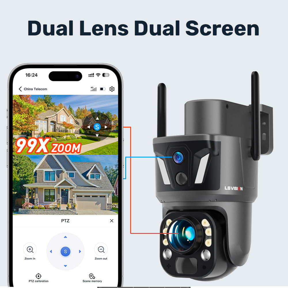 LS VISION 4K 8MP Outdoor Home  - Home Security Gadgets recensione e prezzo