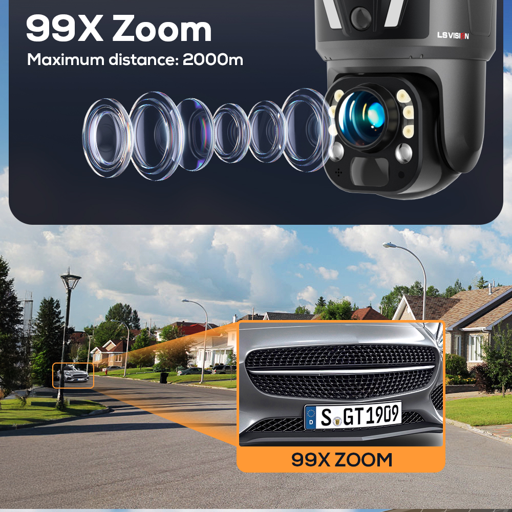 LS VISION 4K 8MP Outdoor Home  - Home Security Gadgets recensione e prezzo