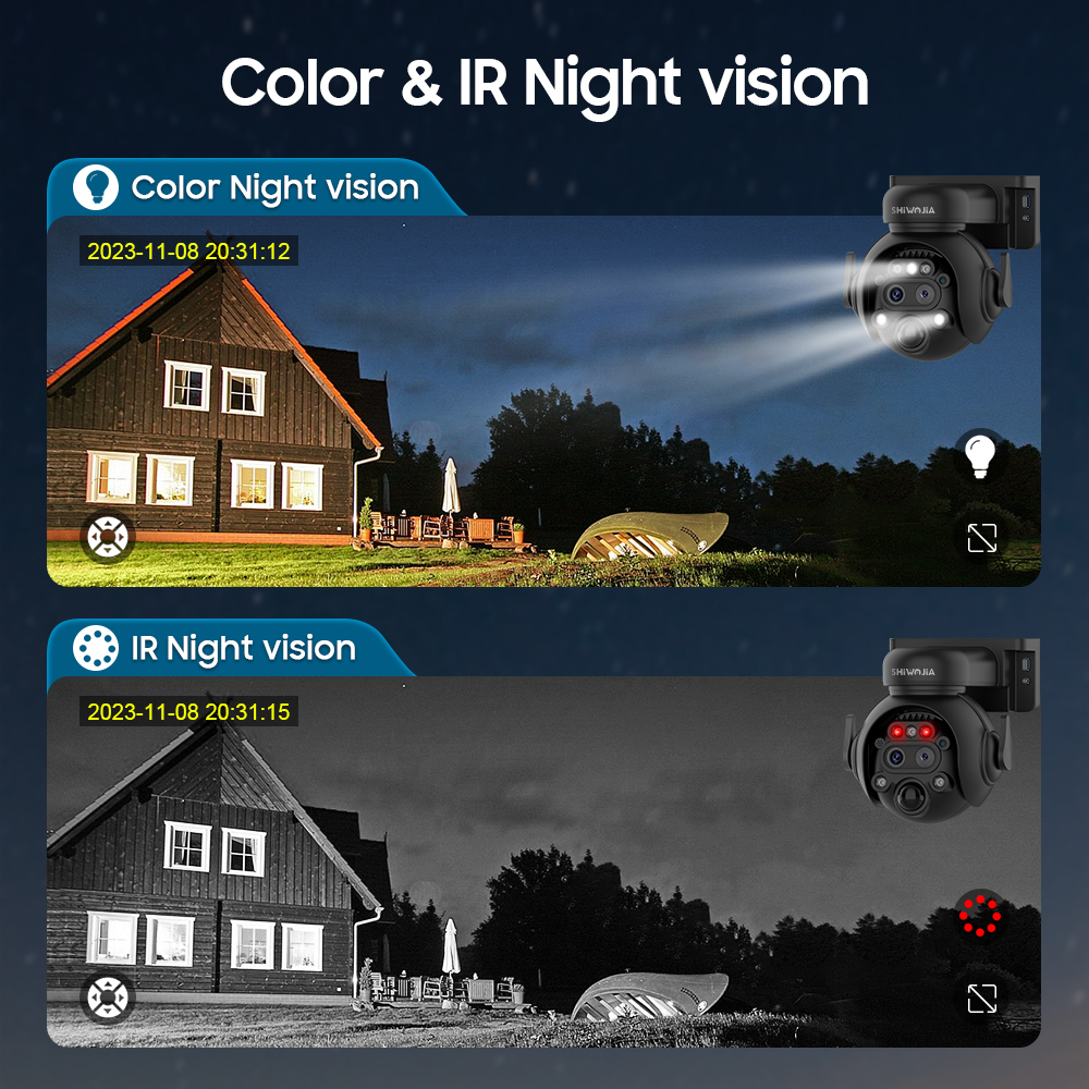 SHIWOJIA 12X Zoom 4G LTE Solar - Camera Solar Wireless recensione e prezzo