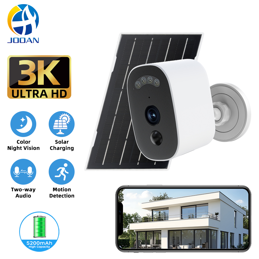 Jooan 3K HD Solar Security Cam - Camera Solar Wireless recensione e prezzo