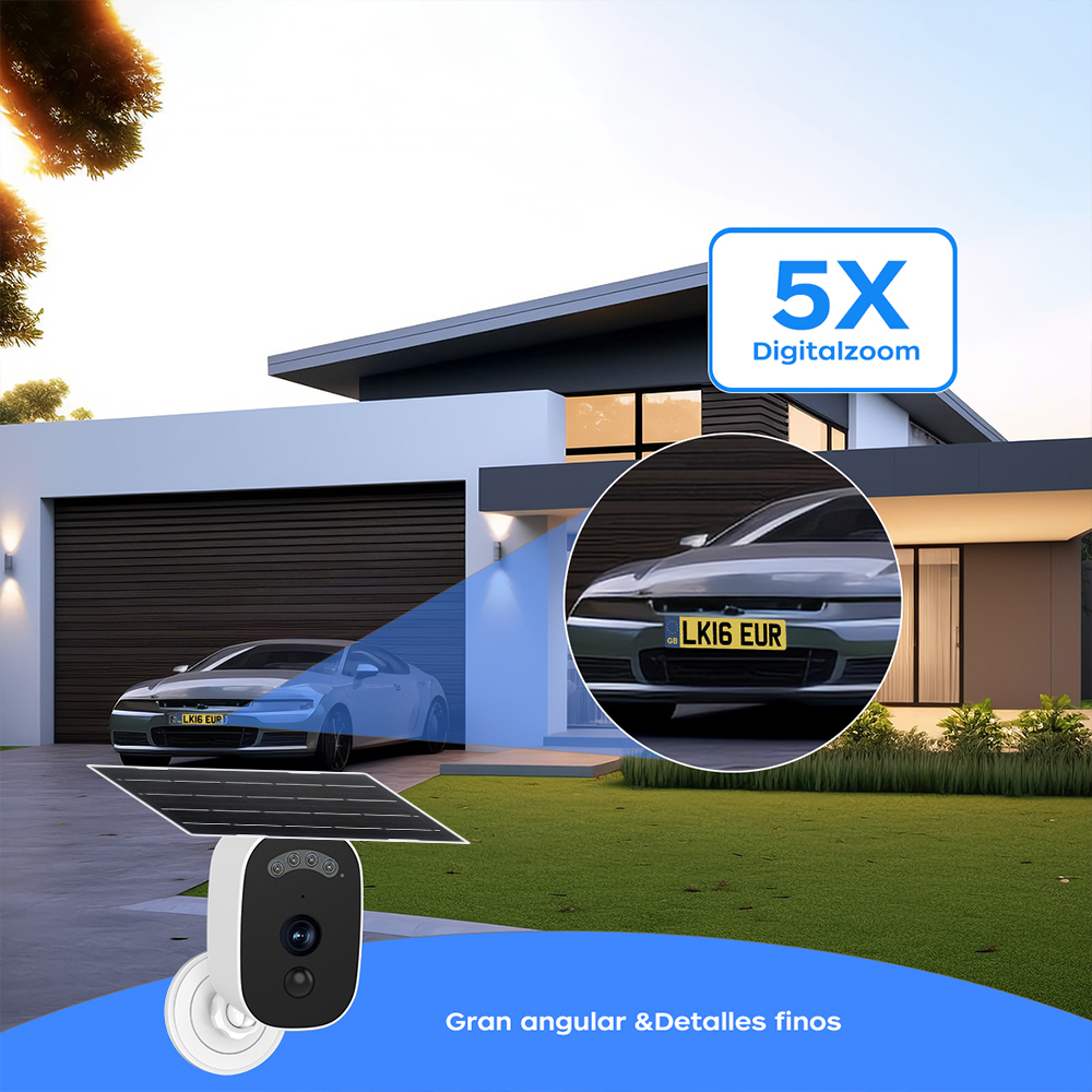 Jooan 3K HD Solar Security Cam - Camera Solar Wireless recensione e prezzo