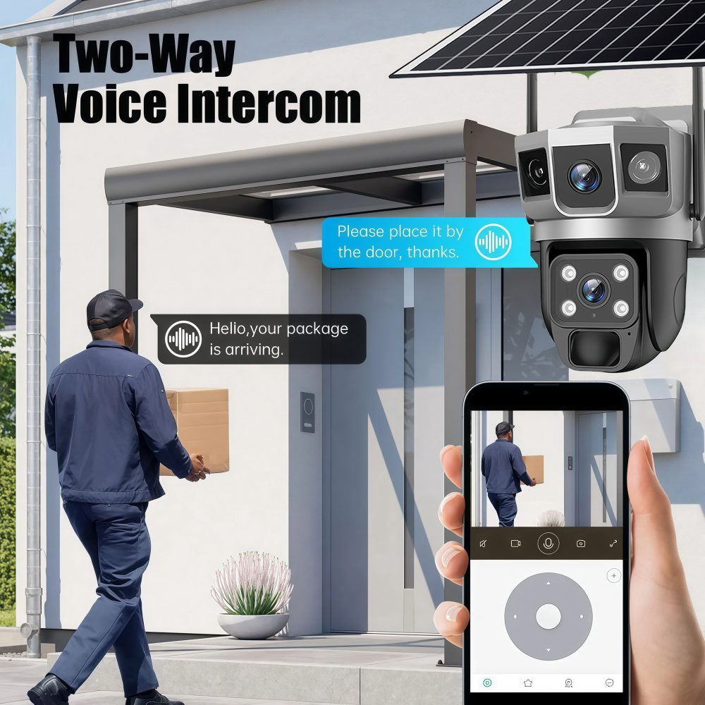 4G Camera Outdoor Solar Survei - Home Security Gadgets recensione e prezzo