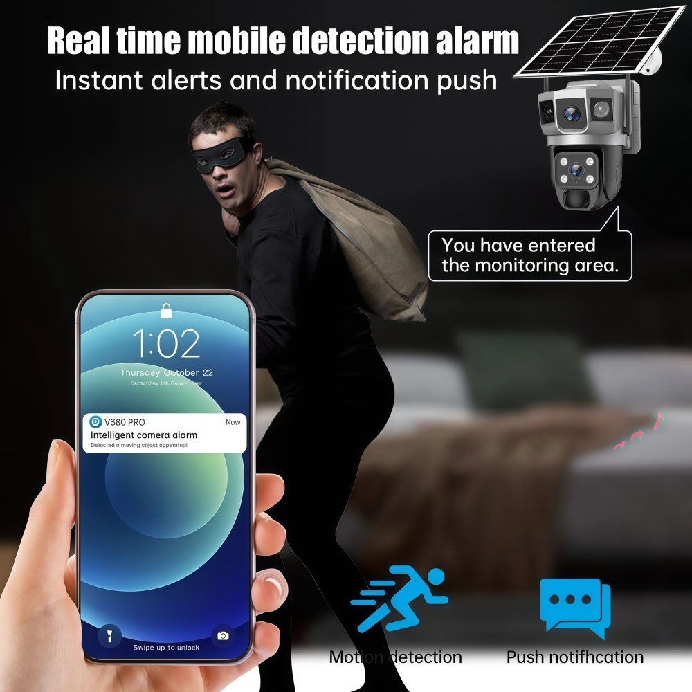 4G Camera Outdoor Solar Survei - Home Security Gadgets recensione e prezzo