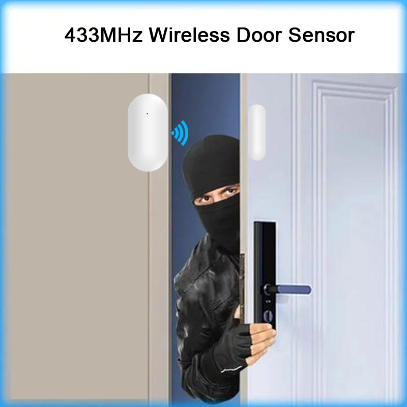 Mini Wireless Door Sensor 433M - Home Security Gate recensione e prezzo