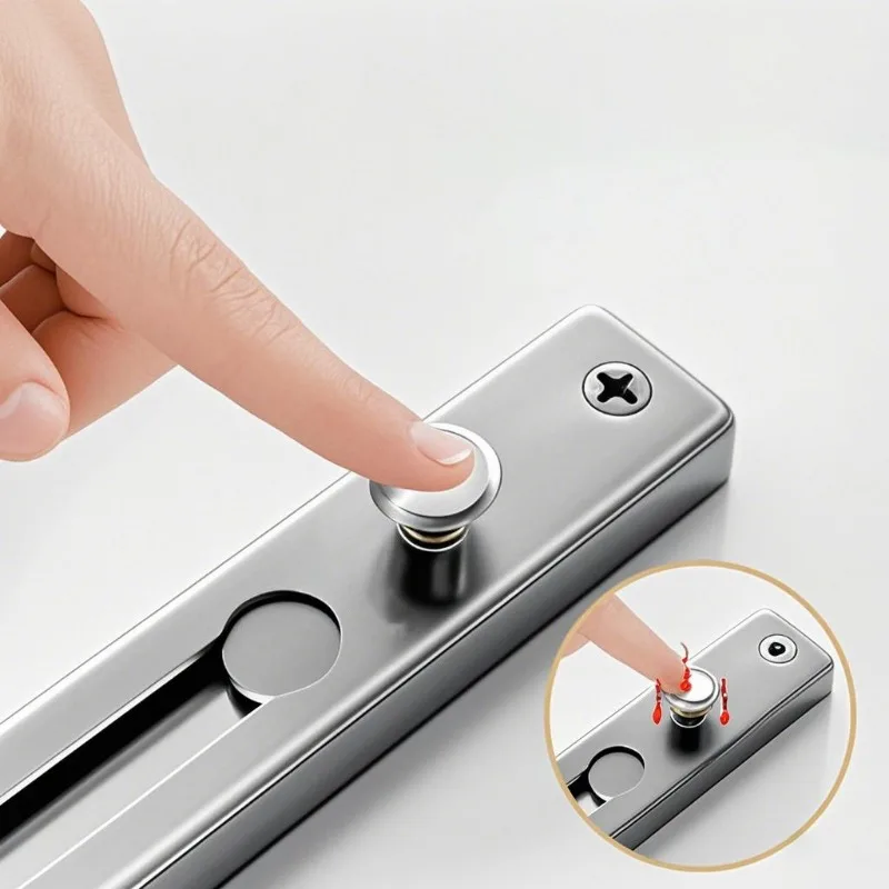 No Drill Stainless Steel Secur - Door Chain Guard recensione e prezzo