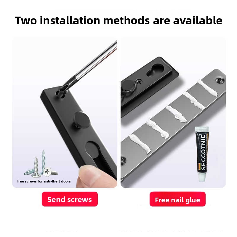 No Drill Stainless Steel Secur - Door Chain Guard recensione e prezzo