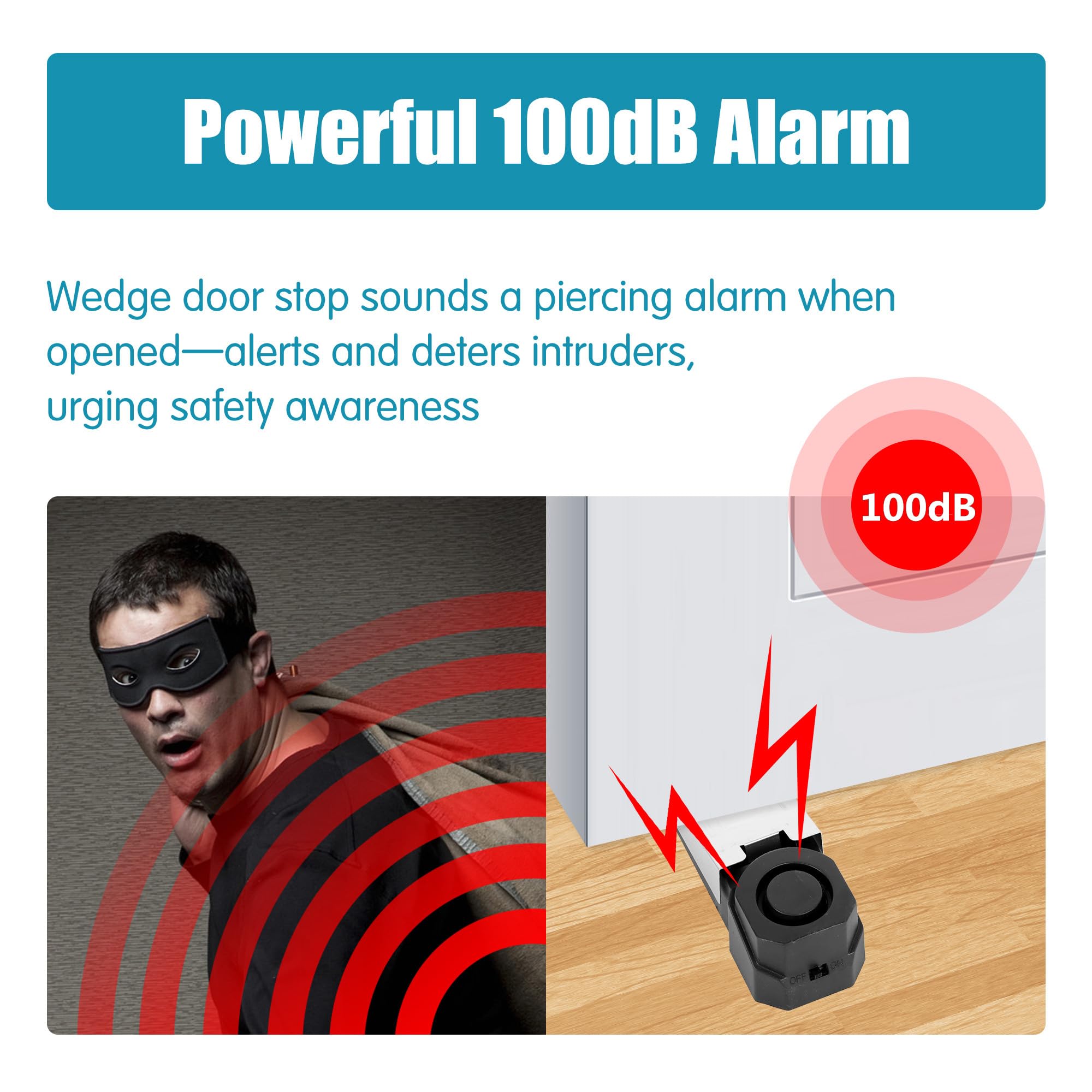 Wireless Door Stop Alarm Syste - Home Security Gate recensione e prezzo