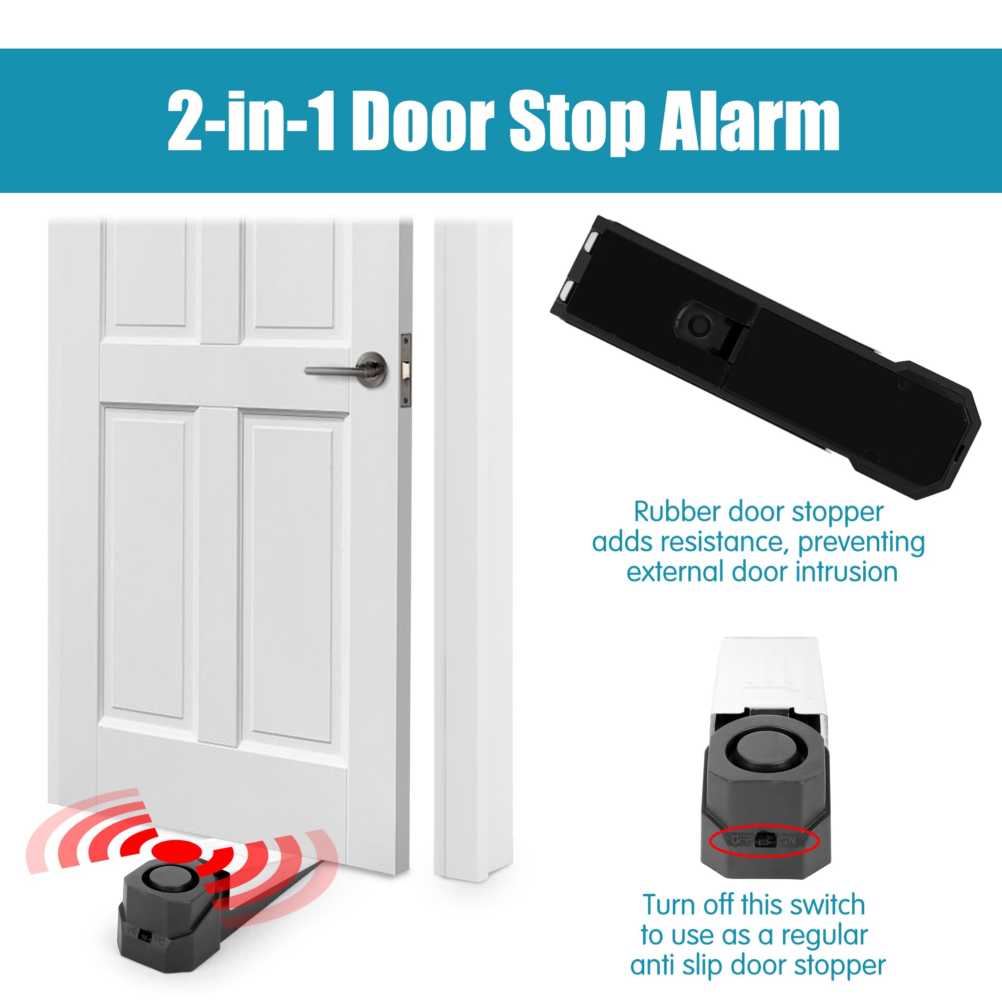 Wireless Door Stop Alarm Syste - Home Security Gate recensione e prezzo