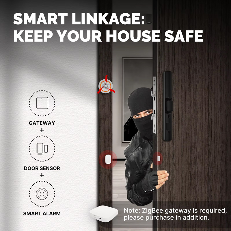 MOES Tuya ZigBee Smart Window  - Home Security Gate recensione e prezzo