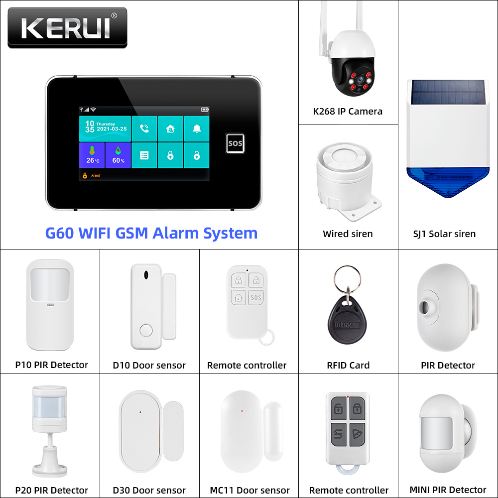 KERUI Tuya Alarm Panel DIY You - Keypad Alarm Panel recensione e prezzo