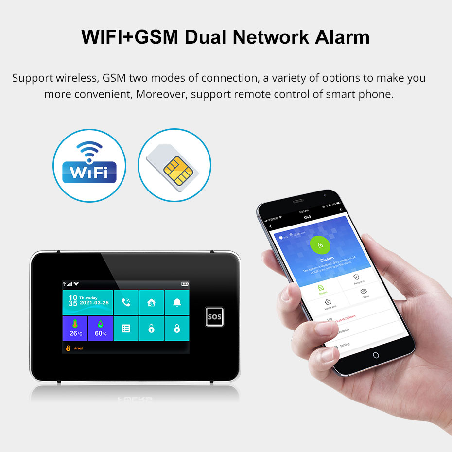 KERUI Tuya Alarm Panel DIY You - Keypad Alarm Panel recensione e prezzo
