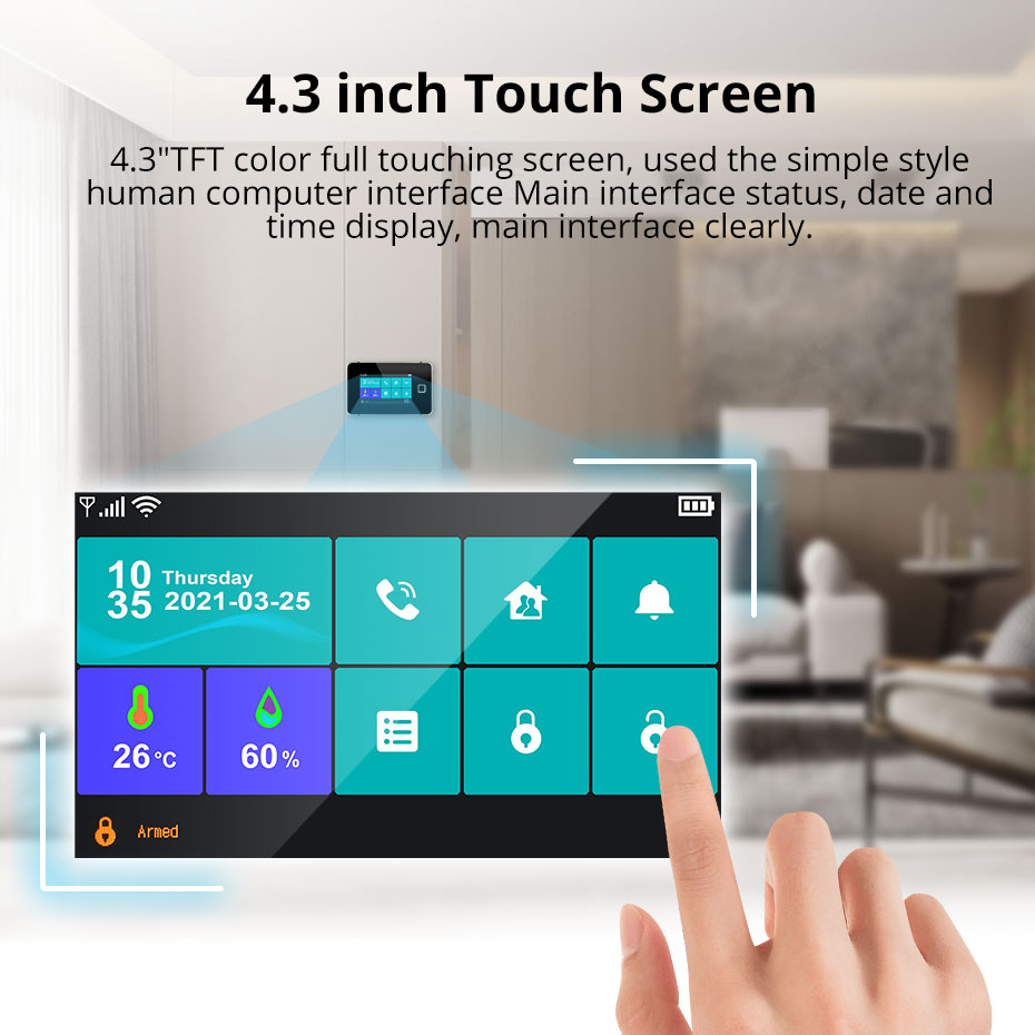 KERUI Tuya Alarm Panel DIY You - Keypad Alarm Panel recensione e prezzo