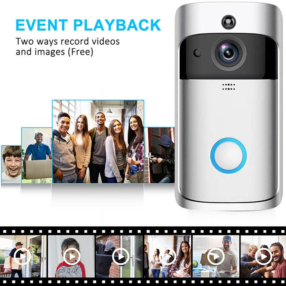 Smart V5 Video Doorbell Wirele - Home Security Uk recensione e prezzo