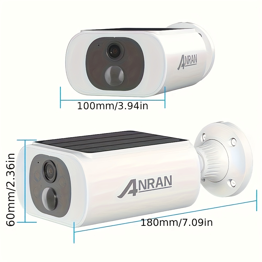 3MP Solar Security Camera, Wir - Camera Solar Wireless recensione e prezzo