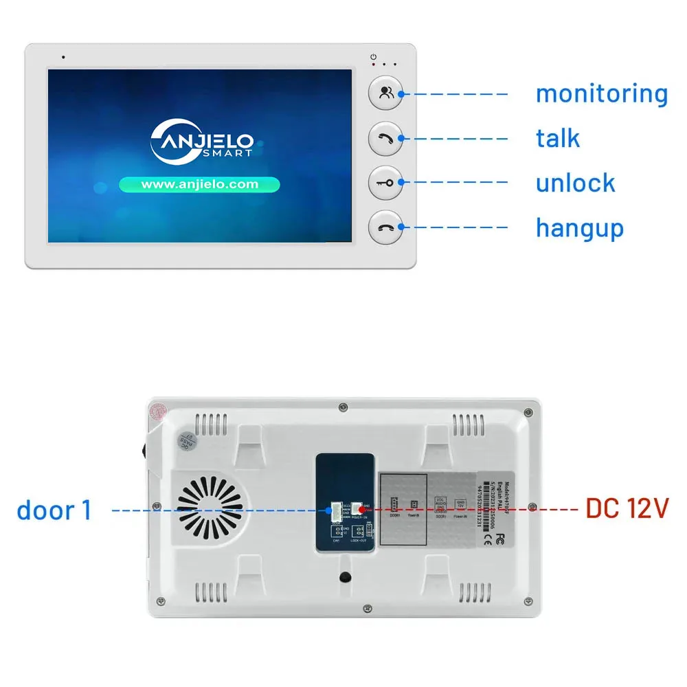 ANJIELO SMART Apartment Video  - Home Security Uk recensione e prezzo