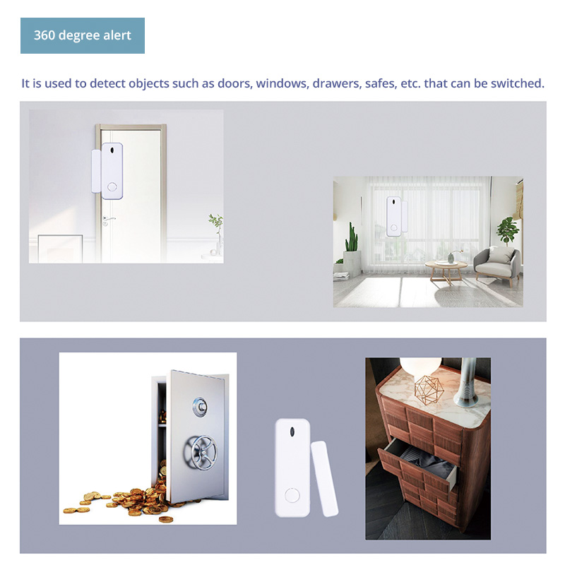 D10 Window Door Sensor Alarm 4 - Home Security Gate recensione e prezzo