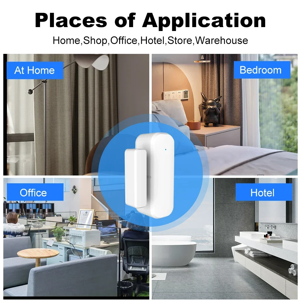 ZigBee Door Window Sensor Gate - Home Security Gadgets recensione e prezzo