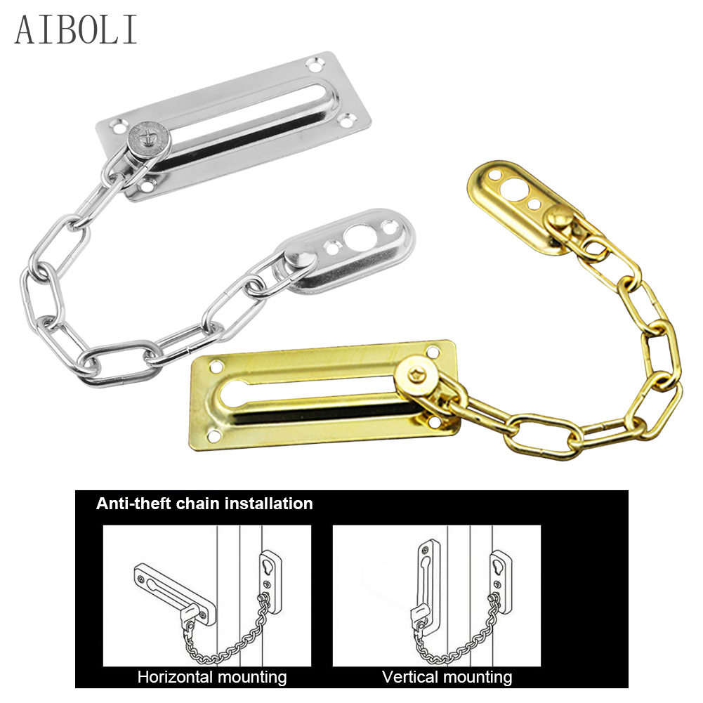 Stainless Steel Door Safety Lo - Door Chain Guard recensione e prezzo