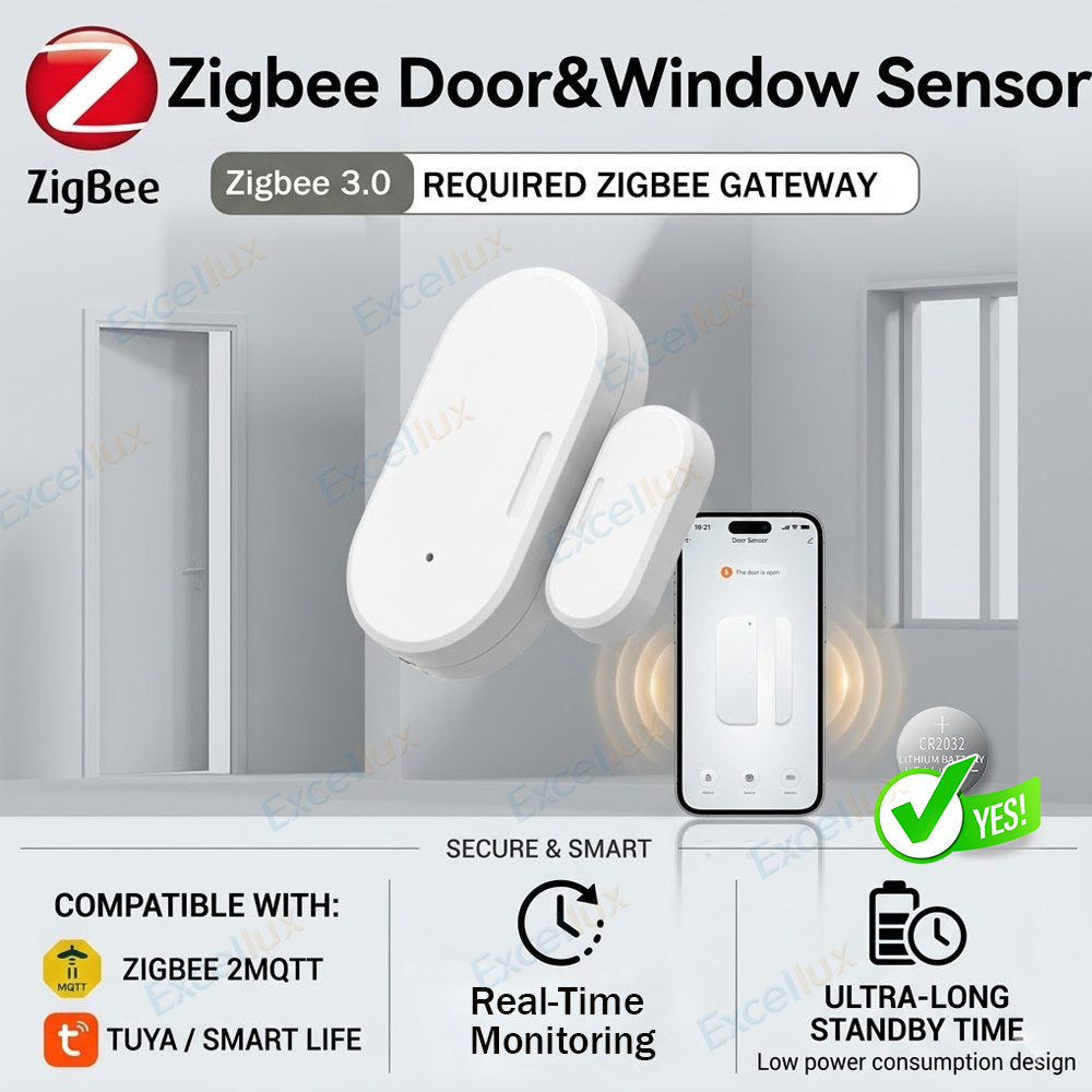 Tuya Zigbee Door Sensor Window - Home Security Gate recensione e prezzo