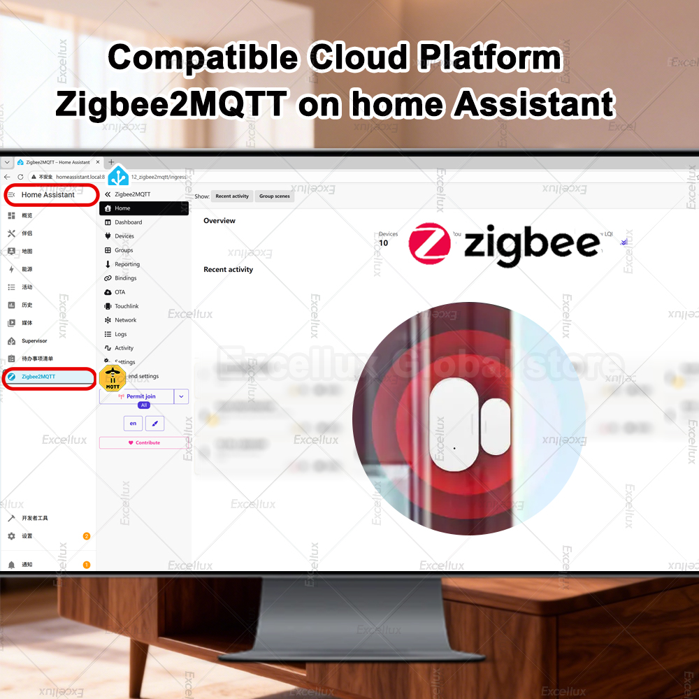 Tuya Zigbee Door Sensor Window - Home Security Gate recensione e prezzo