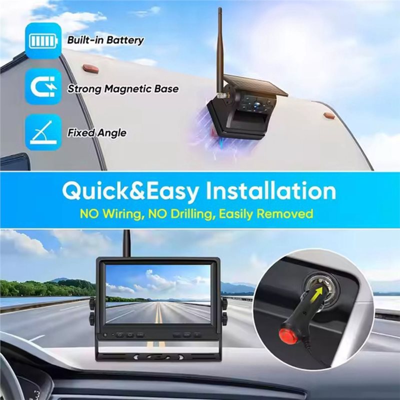 【DIGITAL GADGET】Reverse Backup - Camera Solar Wireless recensione e prezzo