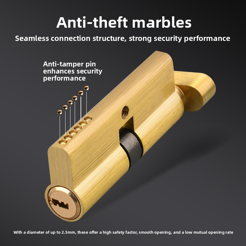 Door Cylinder Lock Biased 70mm - Home Security Gate recensione e prezzo