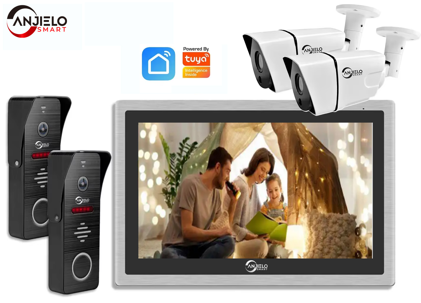 ANJIELO Tuya Smart Video Doorb - Home Security Uk recensione e prezzo