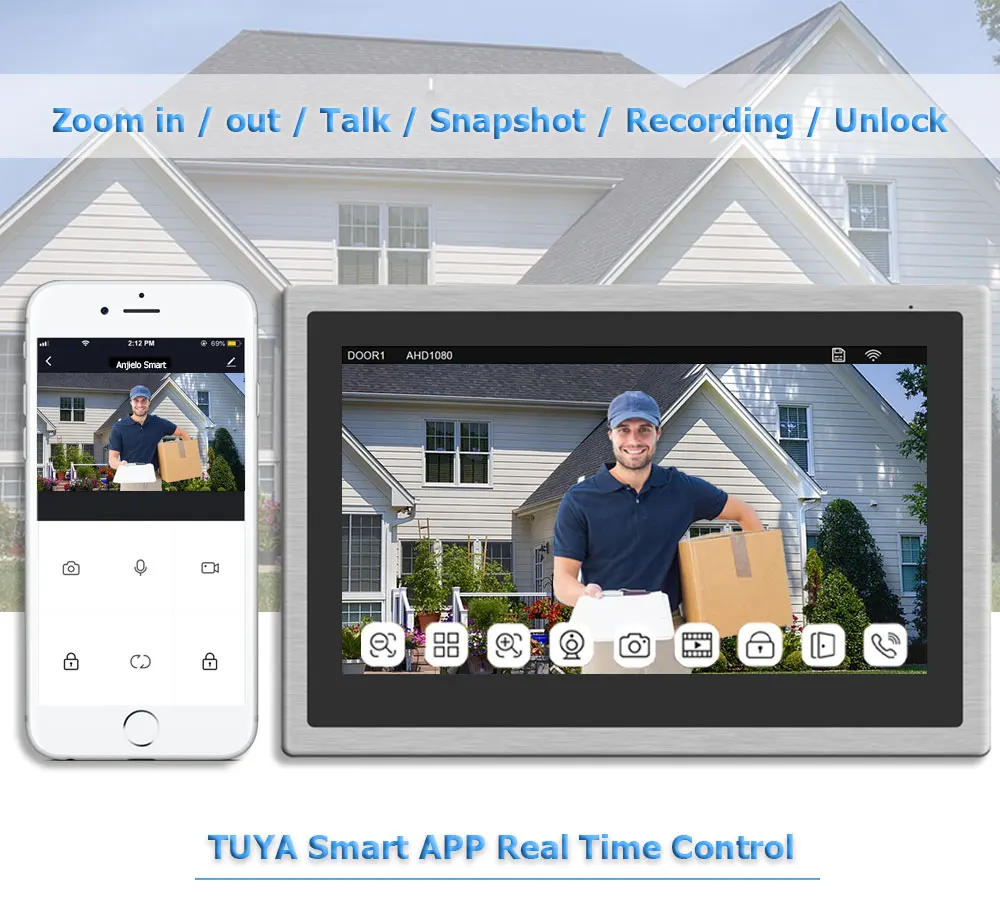 ANJIELO Tuya Smart Video Doorb - Home Security Uk recensione e prezzo