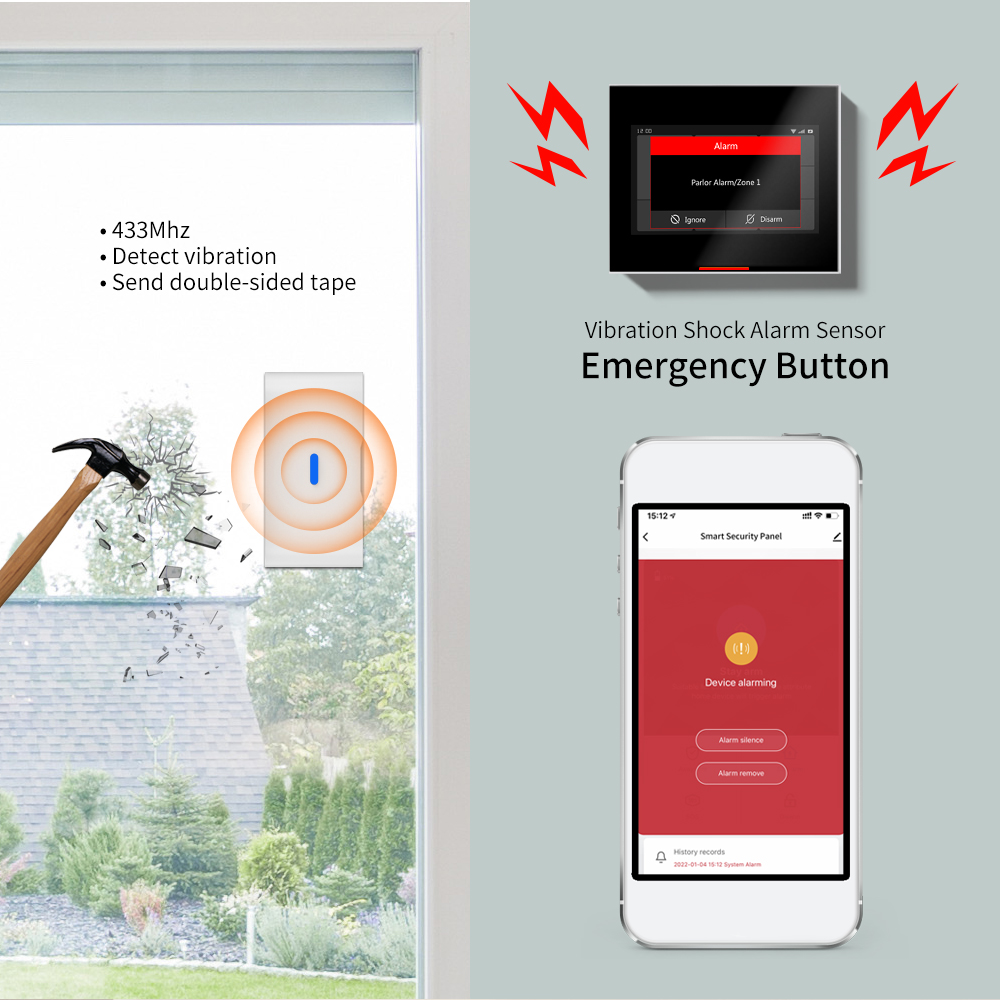 Ostaniot 433MHz eV1527 Wireles - Home Security Gadgets recensione e prezzo