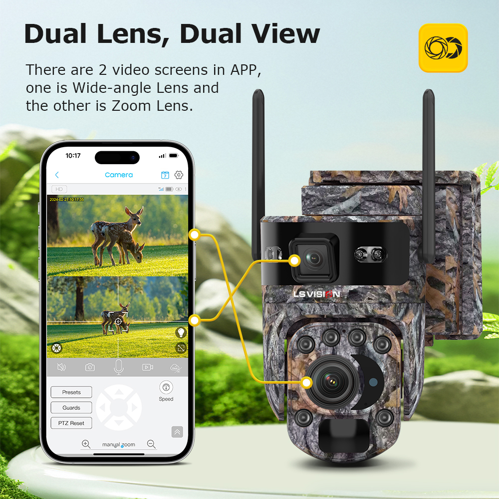LS VISION 60X Zoom Trail Camer - Camera Solar Wireless recensione e prezzo