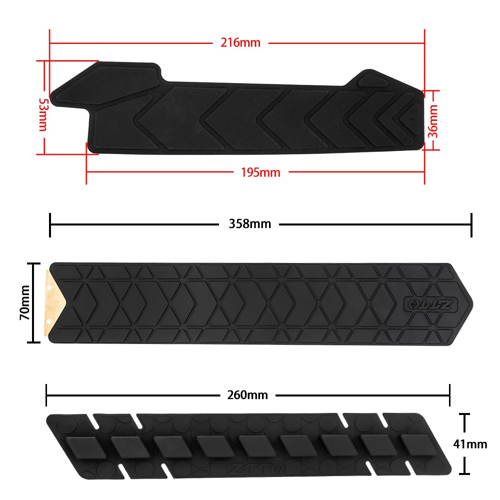 ZTTO MTB Road Bike Frame Prote - Door Chain Guard recensione e prezzo