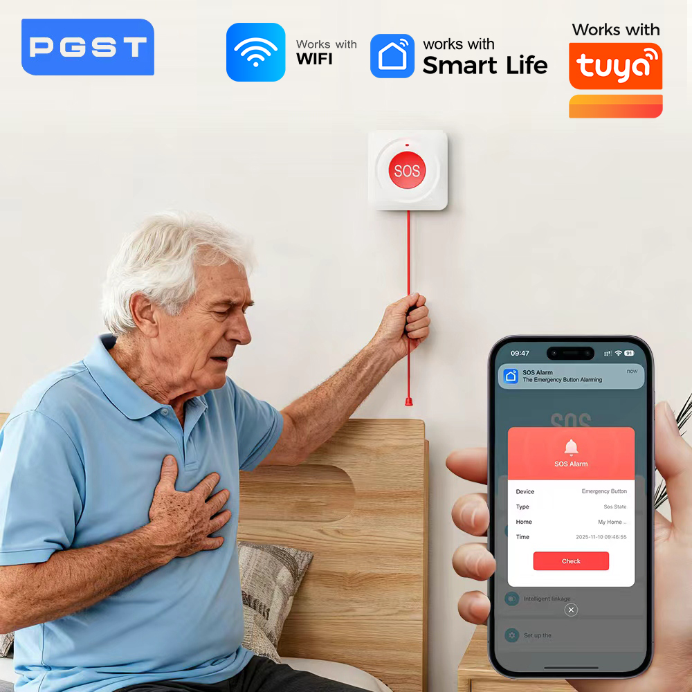 WIFI Zigbee Buttontons SOS Pus - Home Security Gadgets recensione e prezzo