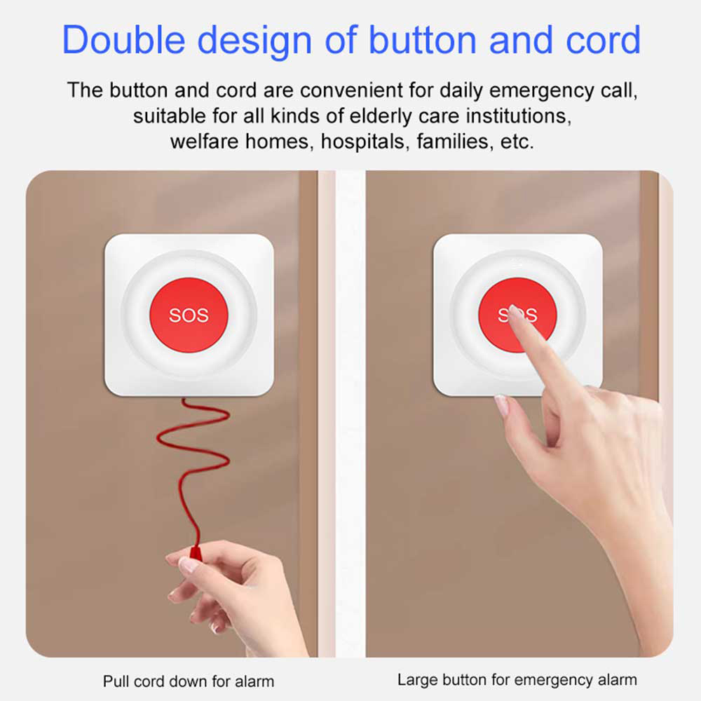 WIFI Zigbee Buttontons SOS Pus - Home Security Gadgets recensione e prezzo