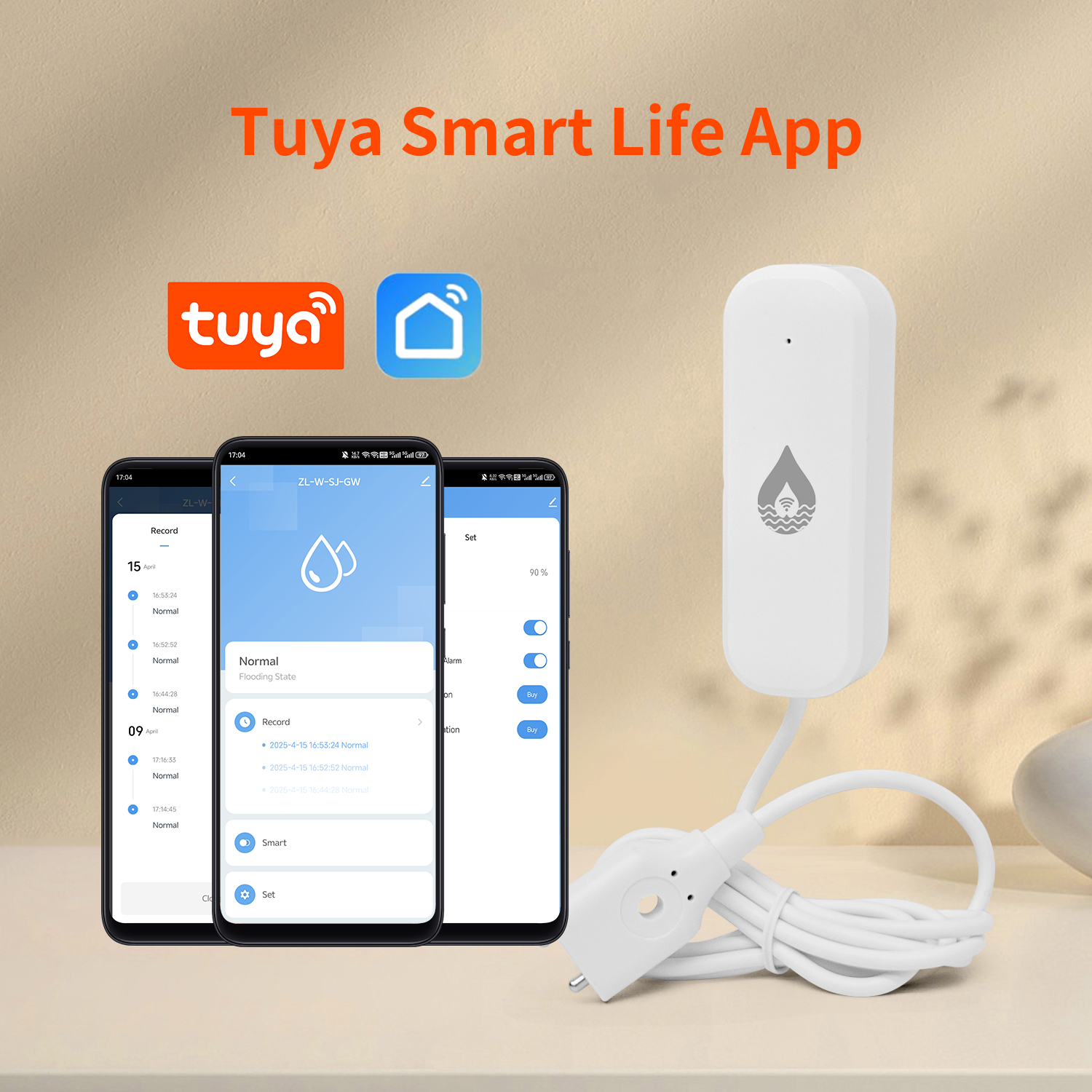 YFK Tuya WiFi Water Leakage Se - Home Security Gadgets recensione e prezzo