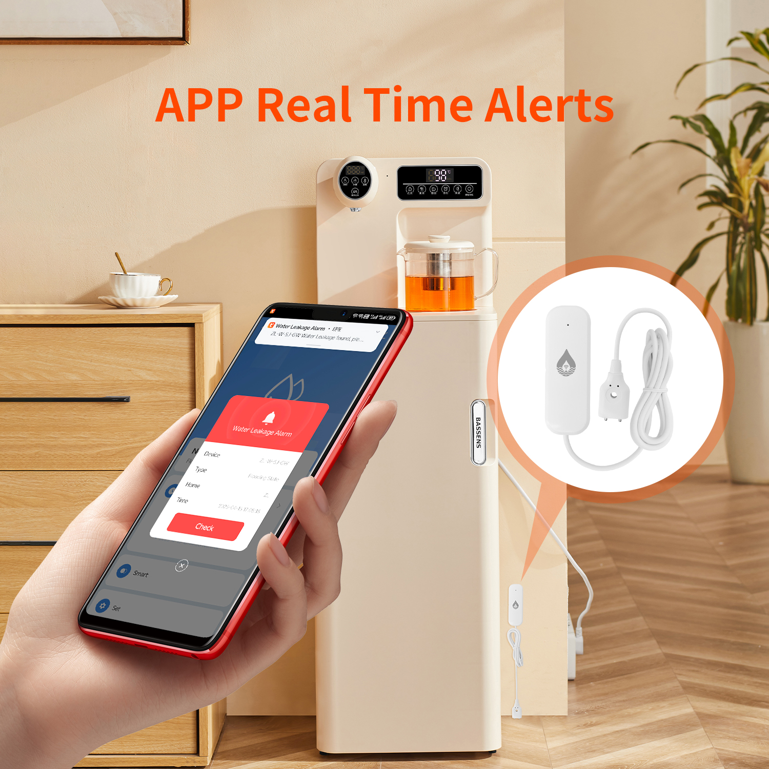 YFK Tuya WiFi Water Leakage Se - Home Security Gadgets recensione e prezzo