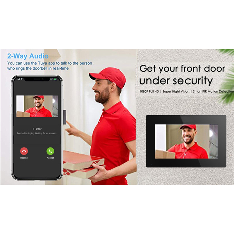 A72Z TUYA Wifi Video Doorbell  - Home Security Uk recensione e prezzo