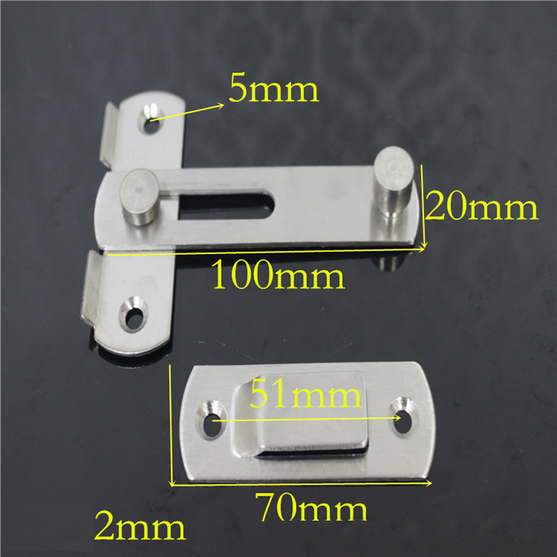 Stainless Steel Door Bolt with - Home Security Gate recensione e prezzo