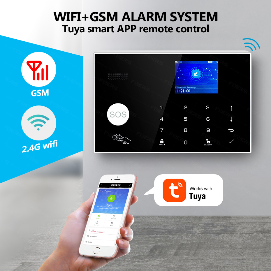 KERUI G30 Alarm System for Hom - Keypad Alarm Panel recensione e prezzo